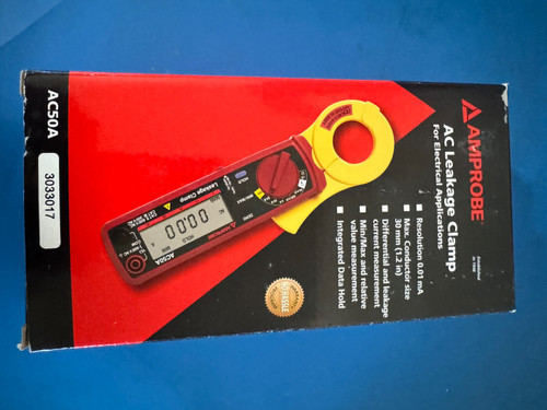 New Fluke Amprobe AC50A AC Leakage Clamp for Electrical Application NEW IN BOX - Product Image