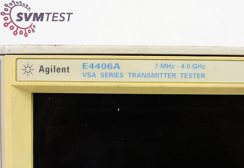 Used Agilent E4406A Display Front Panel VSA Series Transmitter Tester 7MHz-4GHz - Product Image
