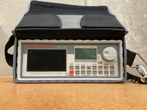 Used SENCORE SLM1475 FM C  TV  SAT Analyzer 4 - 2250 MHz with accessories - Product Image