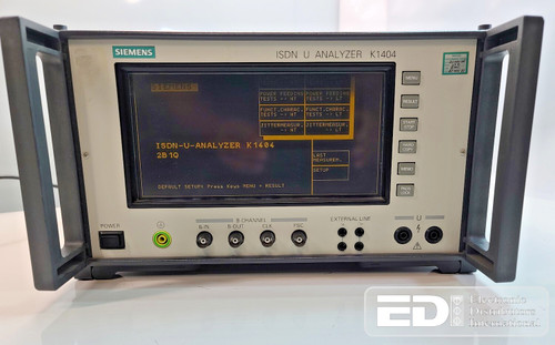 Used Siemens ISDN U Analyzer K1404 Compact Measuring Device - Product Image