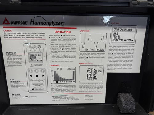 Used Amprobe Ha-2000 Harmonaltzer HarmonicPower Analyzer HA-2000 - Product Image