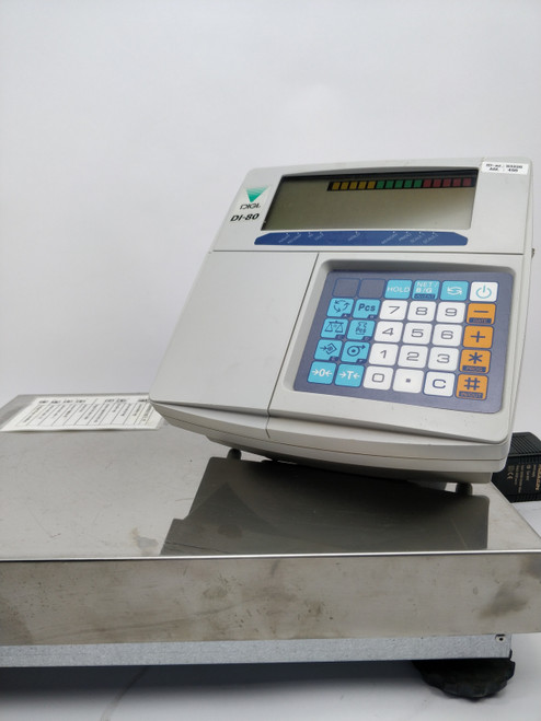 Used Teraoka Digi DI-80 Indicator  S-SK Scale Platform DIGI DI-80 - Product Image