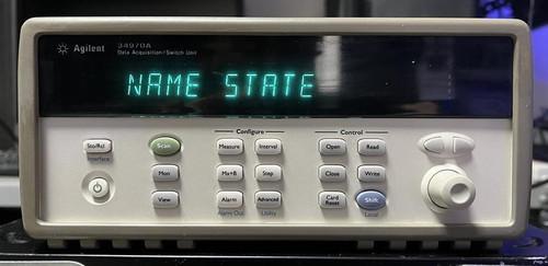 Used Used Agilent 34970A DATA Aquisition Switch System Good Working Condition - Product Image