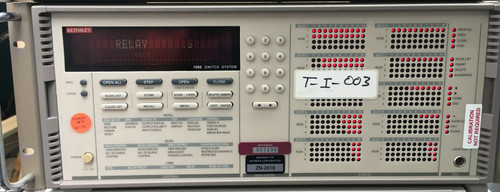 Used Keithley 7002 Rack Switch Mainframe Only 10 Slot - Product Image