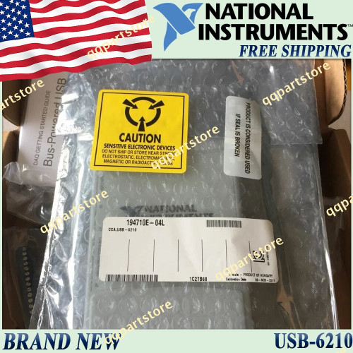 New National Instruments NI USB-6210 Multifunction IO Device DAQ Data Acquisition  - Product Image