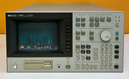Used HP Agilent 4195A 10 Hz to 500 MHz, Network  Spectrum Analyzer Display. Tested - Product Image