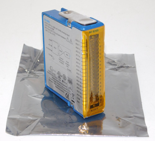 New New National Instruments NI 9205 cDAQ Analog Input Module 32 Channels 193299G-01 - Product Image