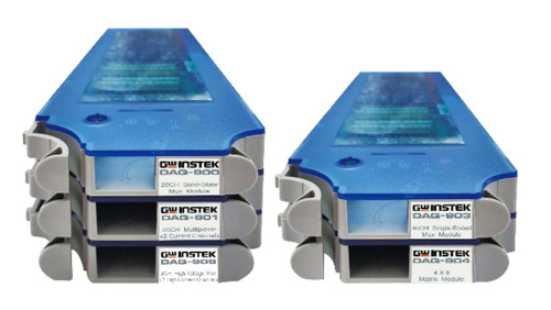 New GW Instek DAQ-909 82 Channels High Voltage High Current Multiplexer - Product Image