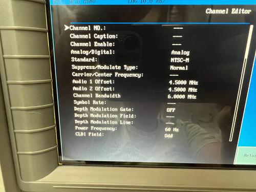 Used Trilithic 8821Q-R 1 MHz - 1 GHz Spectrum Analyzer - Product Image