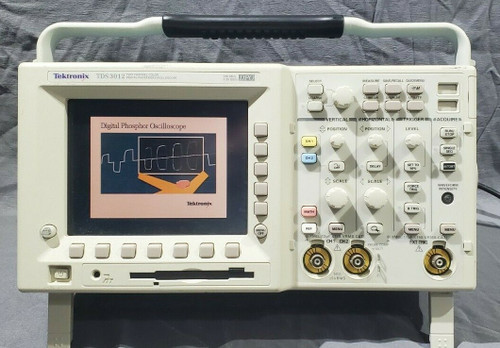 Used Tektronix TDS 3012 Digital Phosphor Oscilloscope 100MHz 1.25GSs TDS3012 - Product Image