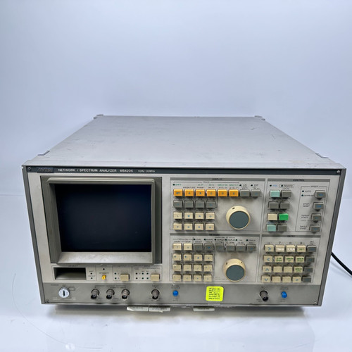 Used Anritsu MS420K Network  Spectrum Analyzer 10Hz-30Mhz - Product Image