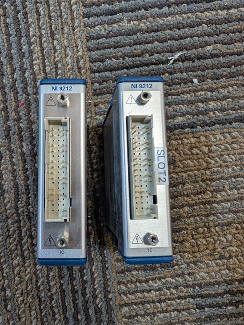 Used National Instruments NI 9212 8-Channel 24 Bit Thermocouple Input Module - Product Image