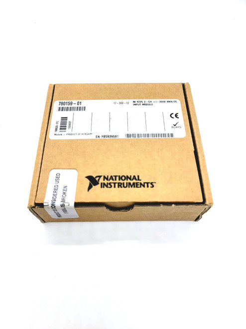 New National Instruments NI 9225 cDAQ High Voltage Analog Input Module NI-9225, NI9225, NI 9225 - Product Image