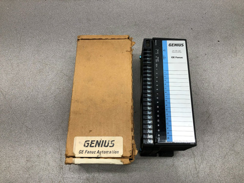 New NEW IN BOX GE FANUC GENIUS 24-48 VDC INOUT 16 PT SOURCE BLOCK IC660TSD020B - Product Image