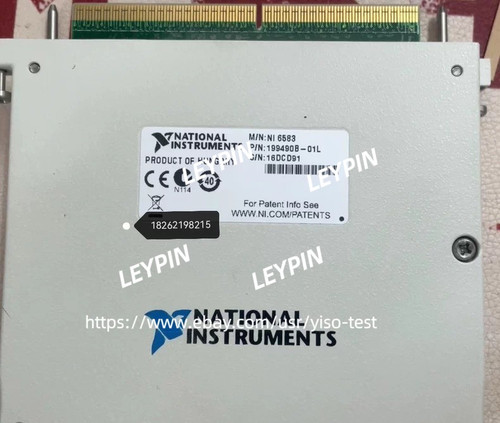 Used National Instruments NI-6583 Usedyiso PXIe-7966R - Product Image