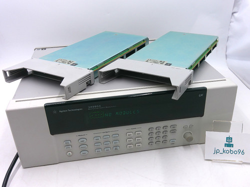Used Agilent 34980A LXI Multifunction SwitchMeasure Unit with 34921A AS IS R3267 - Product Image