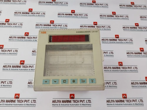Used ABB COMMANDER CR100 Multipoint Chart Recorder CR101B021STD 85-265Vac 5060Hz CR101/B021/STD - Product Image