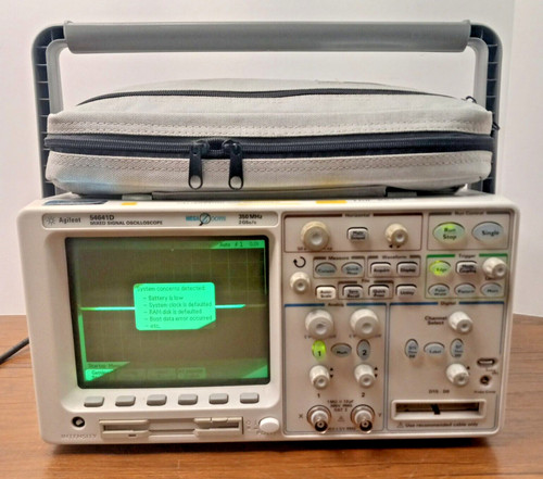 Used Agilent 54641D Mixed Signal Oscilloscope - 216 Channels, 350 MHz, Powers on  - Product Image