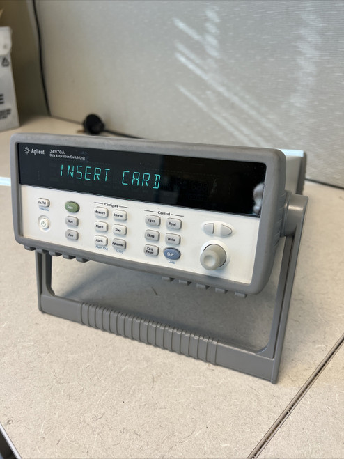 Refurbished Keysight Agilent HP 34970A Data Logger 90 Day Warranty NICE - Product Image