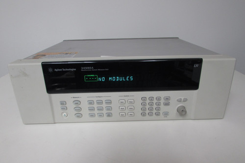 Used Agilent 34980A Multifunction SwitchMeasure Unit  - Product Image