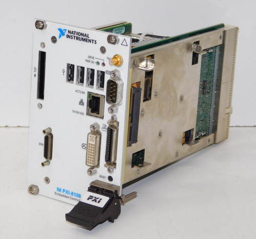 Used National Instruments NI PXI-8108 Embedded Controller Card Module 198410D-012L PXI8108 - Product Image