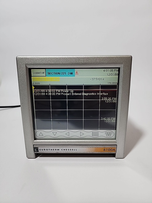 New Eurotherm 6100A Digital Touchscreen Paperless Graphic Recorder - Product Image