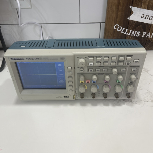 Used Tektronix TDS2014B Digital Storage Oscilloscope 100 MHz 1 GSs 4 Ch - Product Image