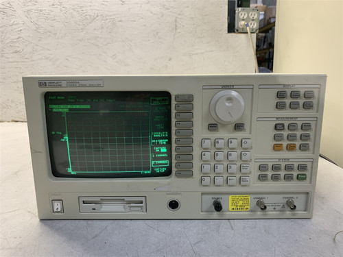 Used HEWLETT PACKARD 35665A DYNAMIC SIGNAL ANALYZER  - Product Image
