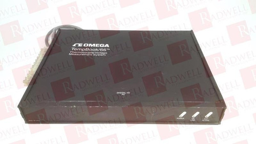 Used OMEGA ENGINEERING OMB-TEMPBOOK-66  OMBTEMPBOOK66 USED - Product Image