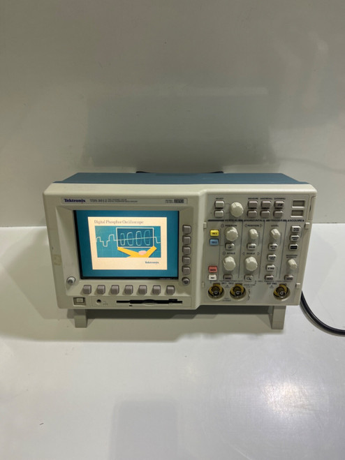 Used TektronixTDS3012 Two Channel Color Digital Oscilloscope, 100MHz 2CH TDS 3012 - Product Image
