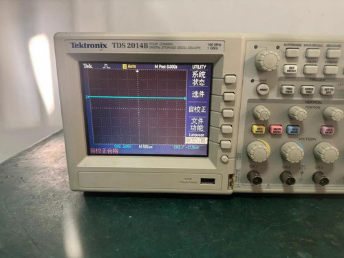 Used 1PCS Tektronix TDS2014B 100MHz 4 Channel 1GSs Color Oscilloscope Digitaljojo TDS 2014B - Product Image