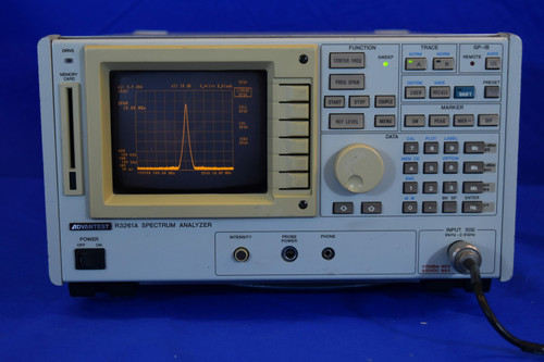 Used Advantest R3261A Spectrum Analyzer, 9 kHz - 2.6 GHz - Product Image
