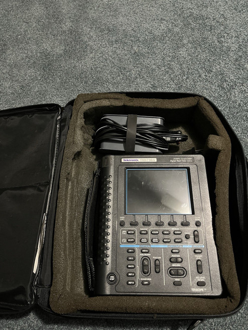 Used Tektronix THS730A Digital Real Time 200MHz 1GSs Oscilloscope DMM Scope Meter - Product Image