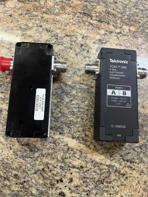 Used 1PP tektronix TCAL500-NF calibration module TCAL 506A 6GHZ N N tektronix  TCAL500-NMF - Product Image