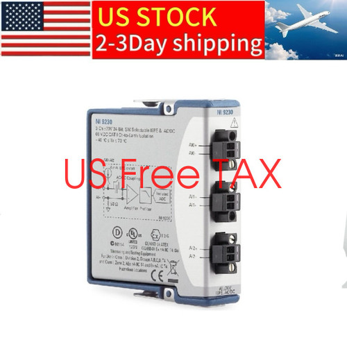 New NATIONAL INSTRUMENTS NI 9230 Sound and Vibration Module New in box ni-9230 - Product Image