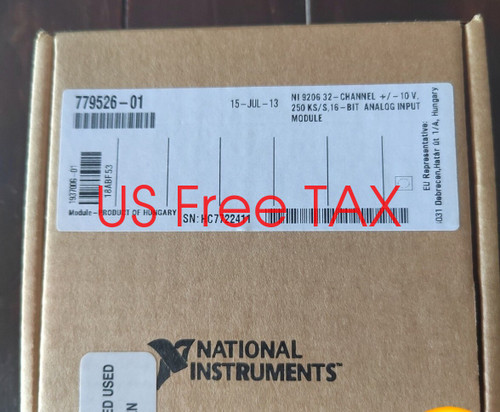 New National Instruments NI 9206 cDAQ Isolated Analog Input Module new in box ni - Product Image