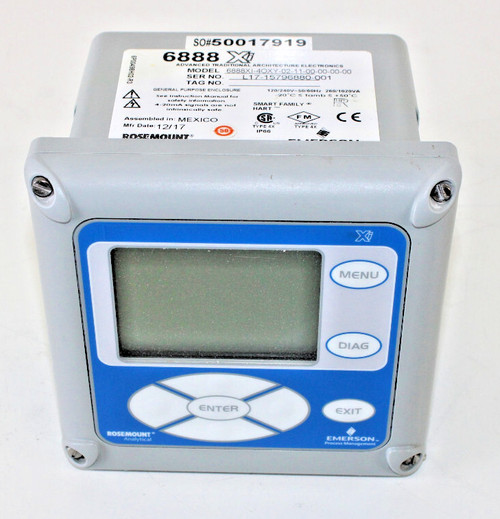 Used Rosemount 6888XI-40XY-02-11-00-00-00-00 Analyzer - Product Image