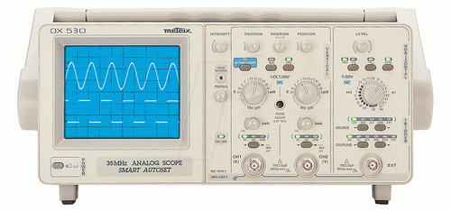 New Metrix 35MHz 2-CH Embedded Benchtop Oscilloscope OX 530 - Product Image