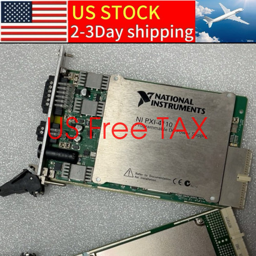 Used NATIONAL INSTRUMENTS NI PXI-4110 PROGRAMMABLE DC POWER SUPPLY ni-4110 - Product Image