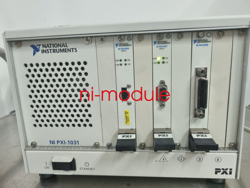 Used NI PXI 1031 with PXI 8330, 8331, GPIB card fedex??? pxi-1031 - Product Image