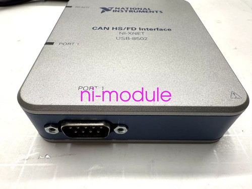 Used National Instrument - NI DAQ - USB-8502, 1-PORT NI-XNET CAN HS - 784661-01 usb-8502/1 - Product Image