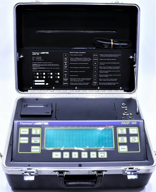 Used THERMOX AMETEK ENVIRONMENTAL COMBUSTION ANALYZER 24-7225 PACE2 400 - Product Image
