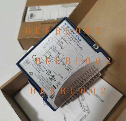 Used National Instruments NI 9208 cDAQ Analog Current Input Module, 24-Bit 198853A-01L - Product Image