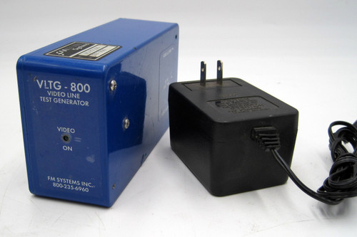 Used FM Systems VLTG-800 VIDEO LINE TEST GENERATOR - Product Image
