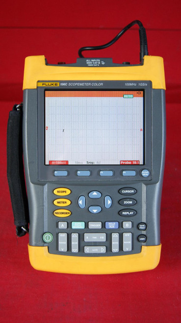 Used Fluke 196C Scope Meter 100 MHz  1 GSs - Product Image