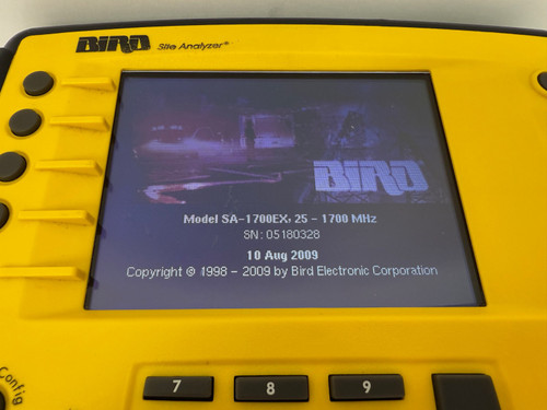 Used BIRD ELECTRONIC SA-1700EX SITE ANALYZER 25-1700 MHZ - Product Image