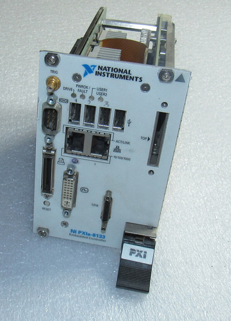 Used NATIONAL INSTRUMENTS PXIe-8133 Core i7 1.7GHz 4 Cores 4GB MEM,  NO HARD DRIVE - Product Image