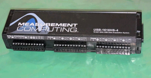 Used MC USB-1616HS-4 16 Channel DAQ Device w 16 Analog Inputs  4 Analog Outputs - Product Image