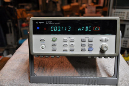 Used Agilent 34970A Data Acquisition Unit w 34901A and 34903A - Product Image
