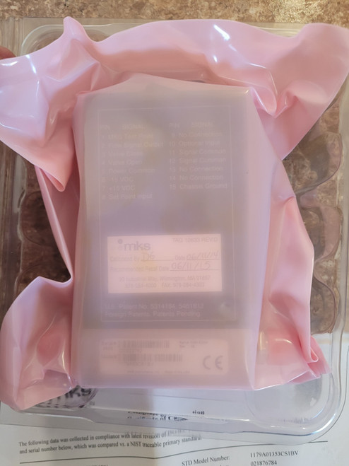 Used MKS 1179A53CR1BV Mass Flow Controller 5000 SCCM N2 Gas - Product Image